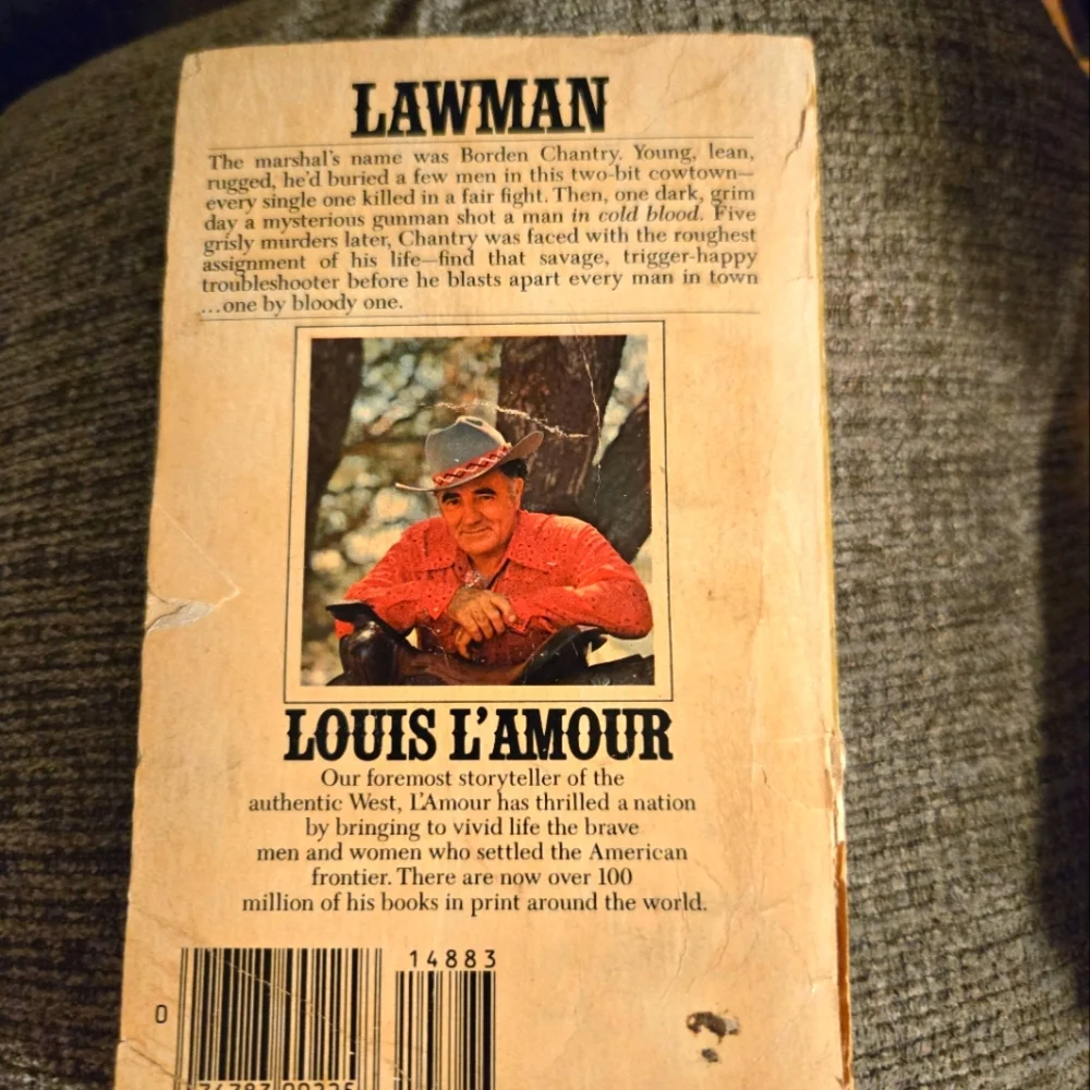Louis L'Amour Borden Chantry Paperback Book
